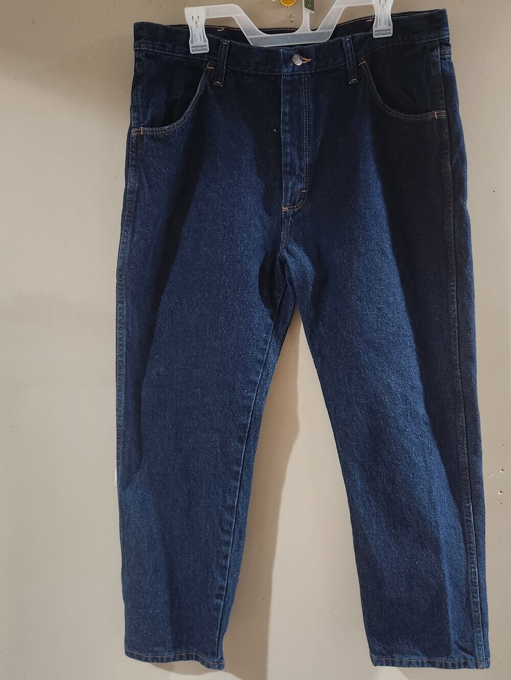 Rustler Blue Denim Jeans Men’s Size 38x29 100% Cotton Pants